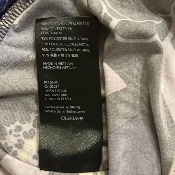 Free People She’s Something Else Retro  Mini Skirt Plum Combo Size M - Picture 10 of 10